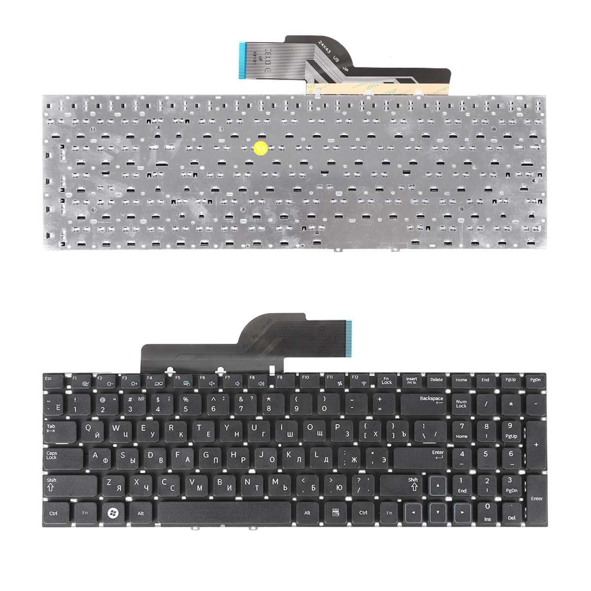 Picture of New Replacement Laptop Keyboard For SAMSUNG 300 Series 15.6" 300E5A 300V5A BLACK OEM RU Layout